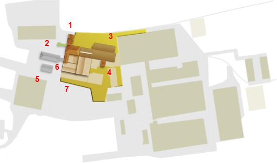 Fabrik-Lageplan